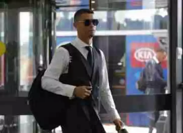 Cristiano Ronaldo Leaves Russia After WorldCup Defeat (Photos)